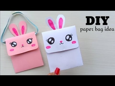 How to make DIY Paper Bag || Paper crafts #beingcraftee #origamiart