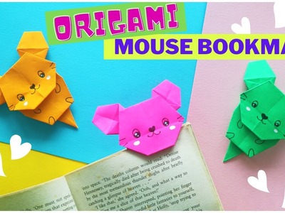 Origami Mouse Bookmark | Easy Paper Craft