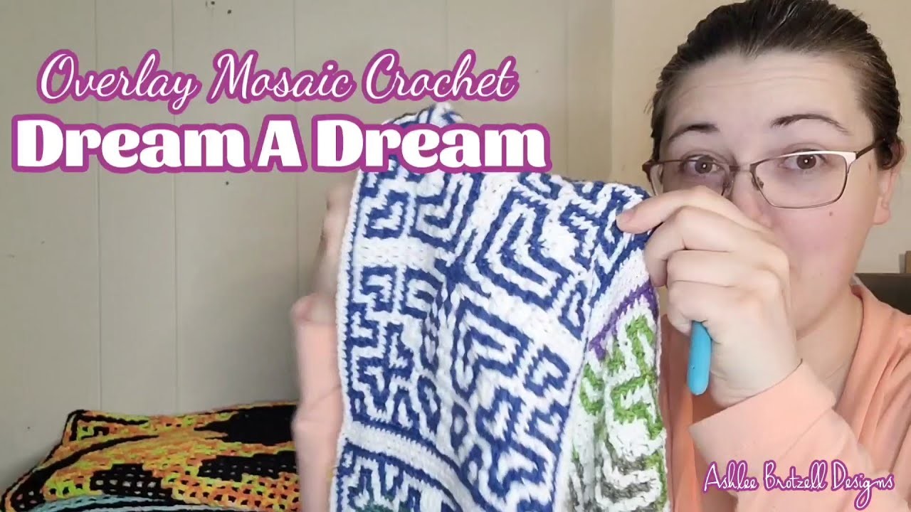Overlay Mosaic Crochet Tutorial for "Dream a Dream" Square