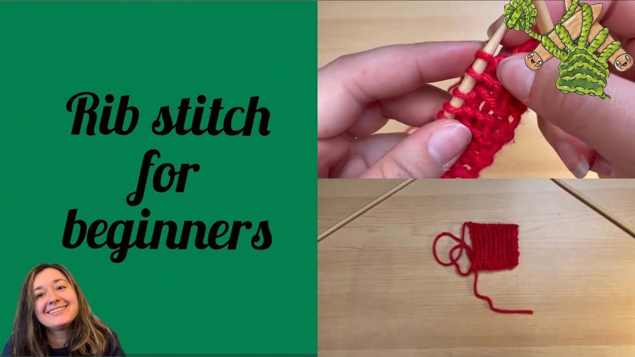 Rib Stitch for Beginners