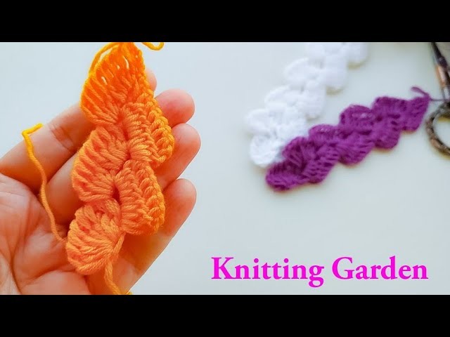 VERY BEAUTIFUL ???? CROCHET EDGE LACE  | Hair Band Knitting Model |BAG HANDLE ~ Çanta ~ Saç Bandı ~