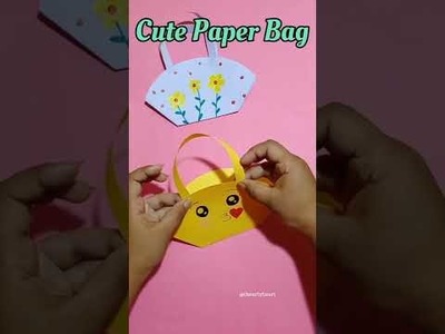 DIY paper bag???????? cute bags must try #short #craft #diy