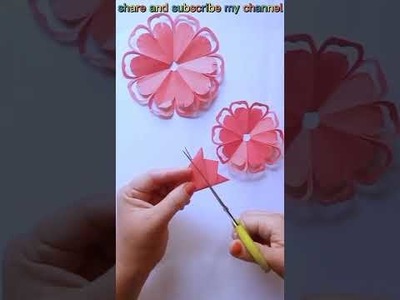 Easy Paper Flowers | Origami Handmade Flowers | DIY Paper Flower Craft | #shortbeta