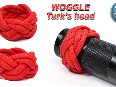 How to Make a Paracord Woggle Paracord Knots Tutorial Turk's Head Knot DIY
