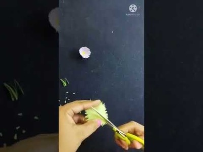 Paper flower making craft ideas#shorts #viral #flowers #youtubeshorts