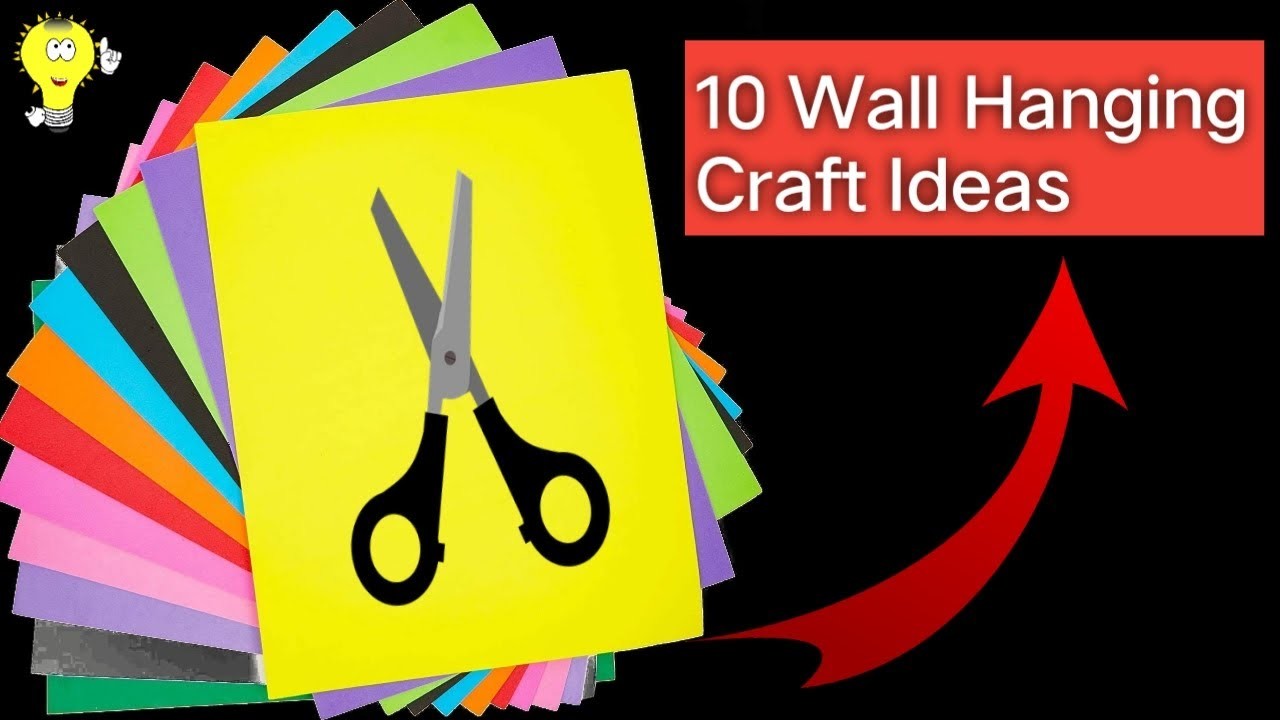 10 Easy and Quick Paper Wall Hanging Ideas | A4 Sheet Wall Decor | Cardboard Reuse | Room Decor DIY