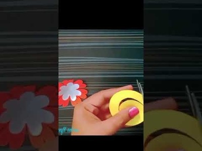 Very easy paper Flowers craft.paper Flowers.paper craft ideas.#shorts.#youtubeshorts.
