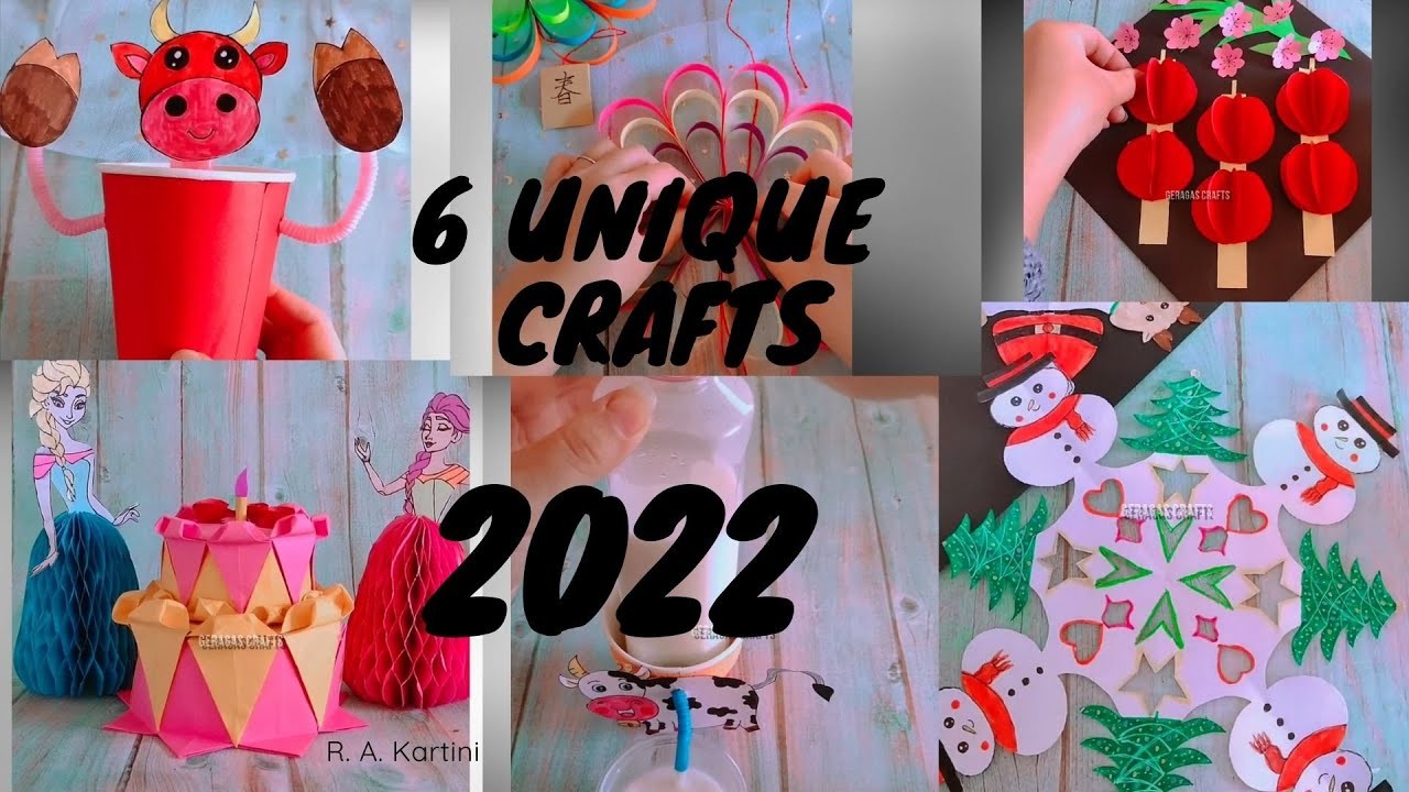 6 Unique Crafts from paper 2022 || DIY Origami Crafts 2022