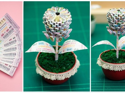 Diy 3d origami flower tutorial | how to make 3d origami flower