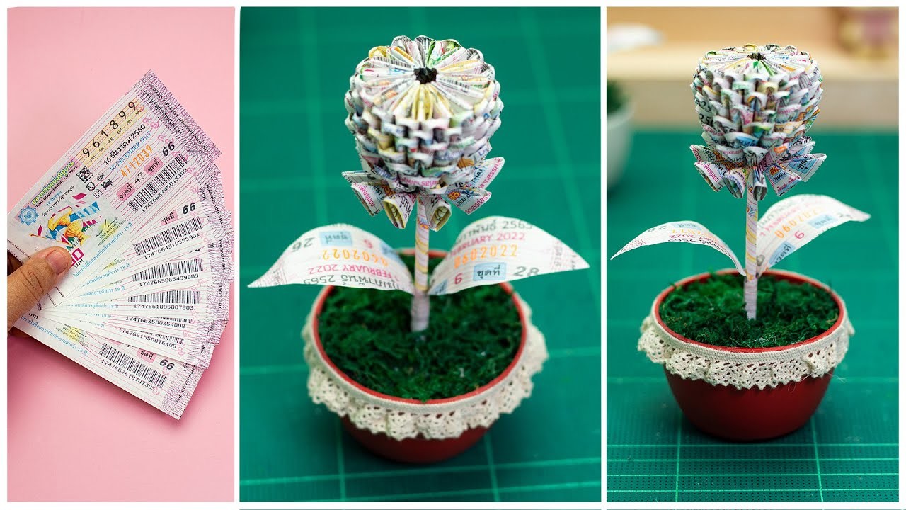 Diy 3d origami flower tutorial | how to make 3d origami flower