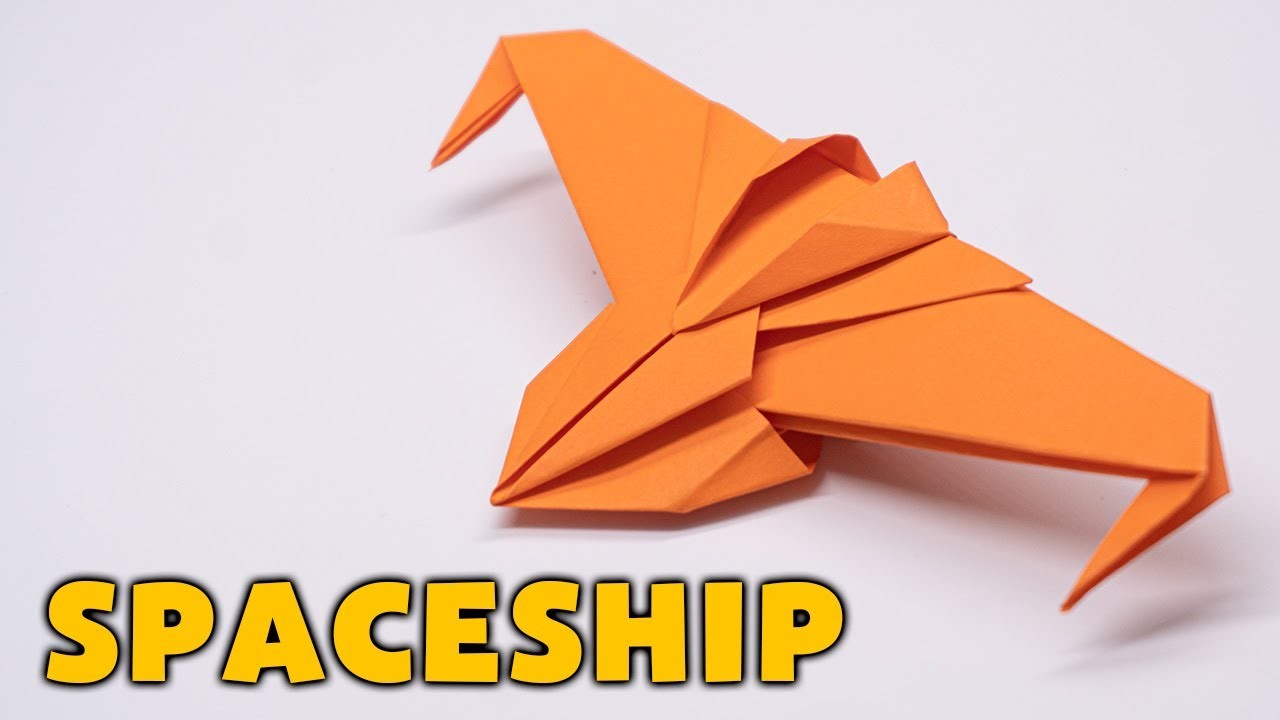 Easy Origami SPACESHIP || DIY paper StarWar Spaceship