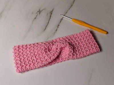 How to crochet a headband for beginners, a crochet buckle new crochet stitch