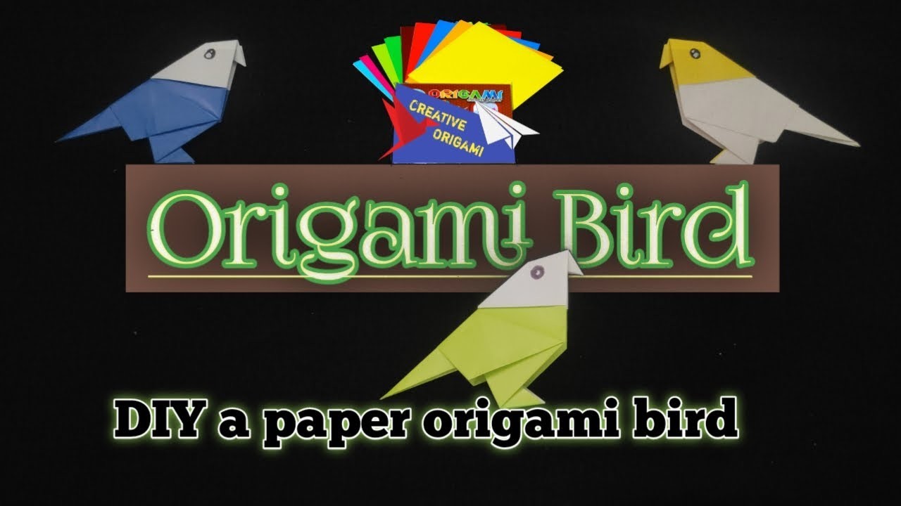 How To Make an Origami Bird || DIY Paper Origami Tutorial || CO. Creative Origami