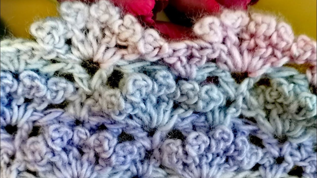 Symple Crochet Design Videos. Picot Shell Pettren. häkeln picot