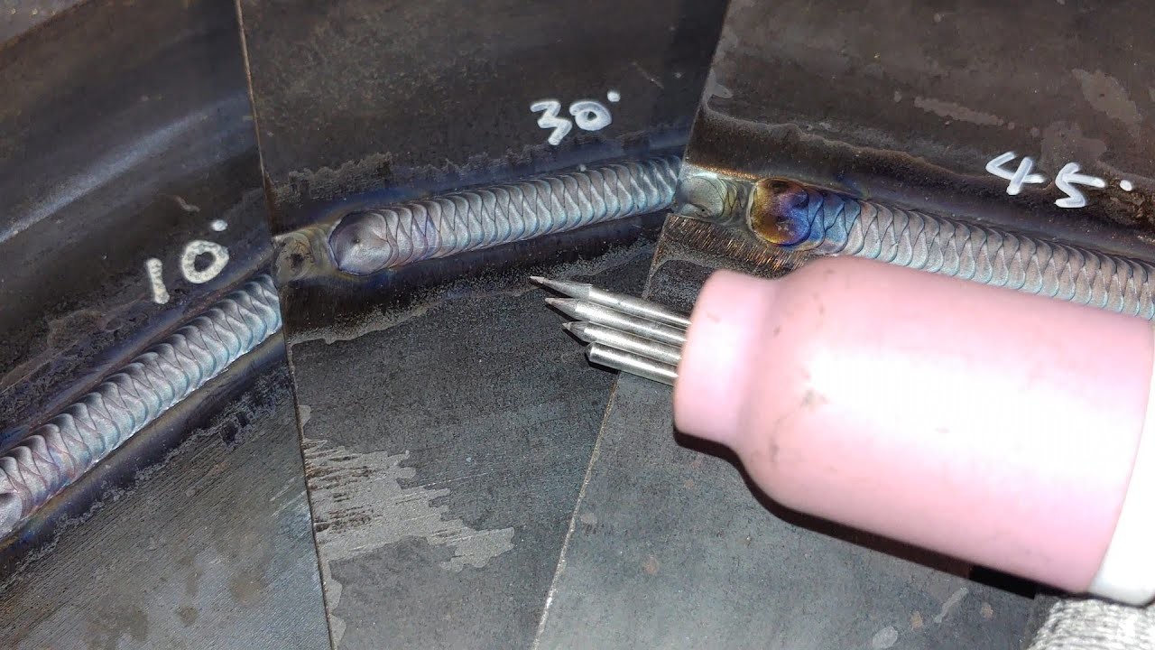 The Secret of Angles to Make Beautiful TIG Welding Beads