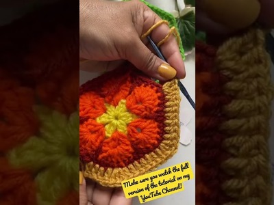 African Flower Crochet Tutorial is now posted on my YouTube Channel!