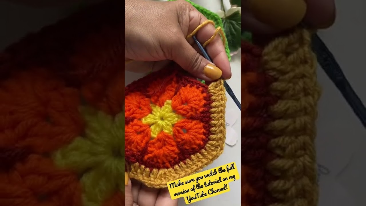 African Flower Crochet Tutorial is now posted on my YouTube Channel!