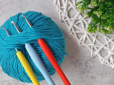 Amazing and easy crochet stitch! Crochet pattern.