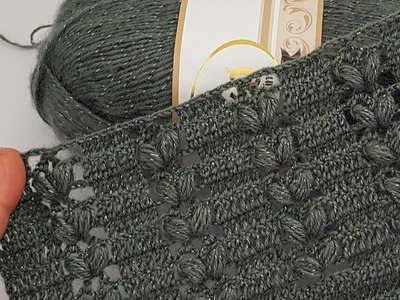 AMAZİNG  Easy Beautiful  Floral Crochet Pattern Etol Shwal and Cover Model Tığ işi Örgü Modeli