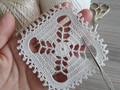 Gorgeous‼Crochet Table,Napkın Runner and Shawl Pattern Tutorial Knitting #crochet #dantel #knitting
