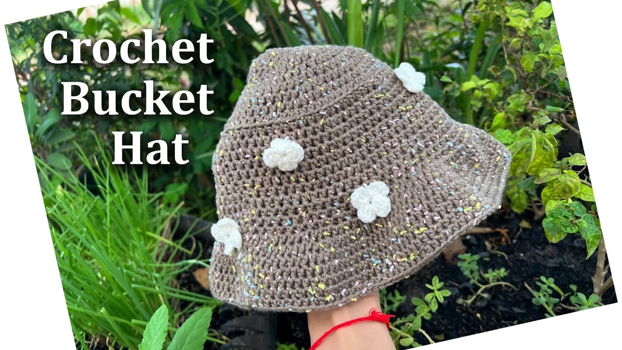 How To Crochet Bucket Hat Easy Tutorial, Summer Hat Crochet