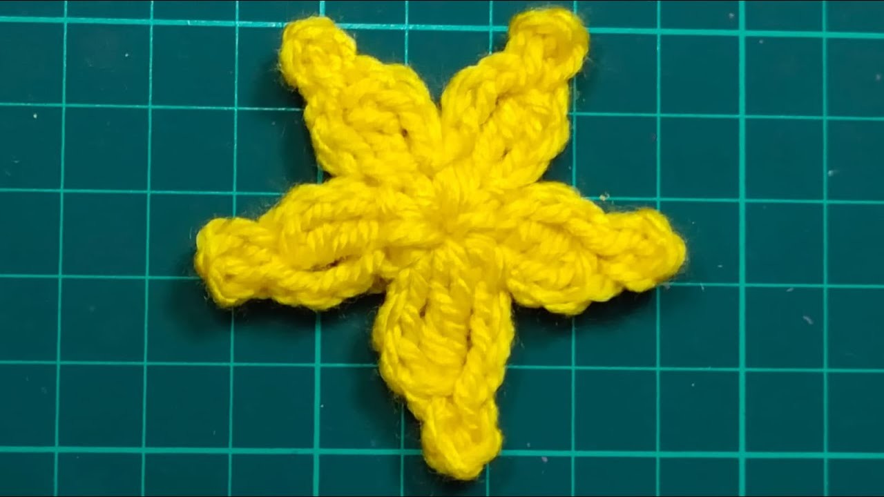 How to Crochet Simple Flower | Free Crochet Pattern of Flower | Crochet Free Patterns