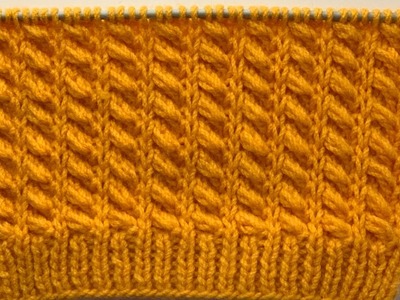 Pretty.Easy Knitting Stitch Pattern