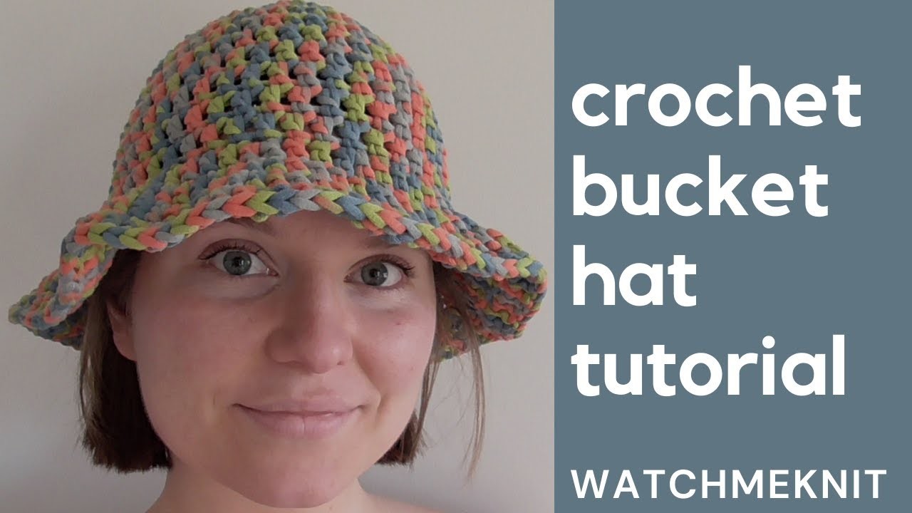 Quick and Easy Crochet Bucket Hat