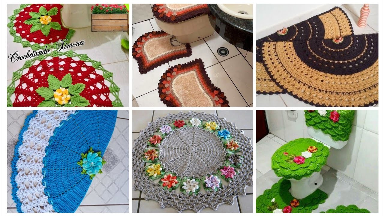 Simple Easy Floor Mat Crochet Pattern Design Unique Bathroom Floor Mat Sets Ideas