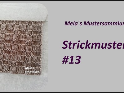 Strickmuster #13. knitting pattern