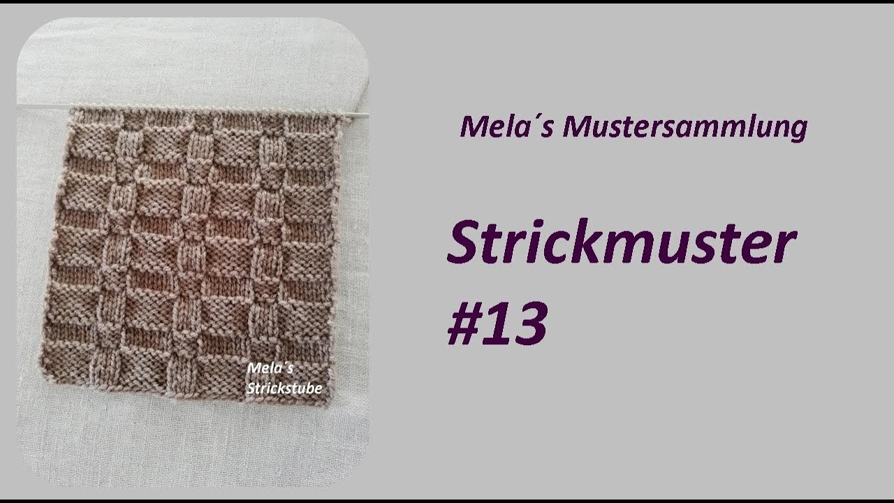 Strickmuster #13. knitting pattern
