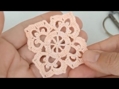 Süper Easy Crochet pattern knitting motif