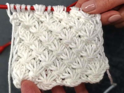 Super Easy Very Beautiful Crochet Knitting Stitch pattern for Beginners