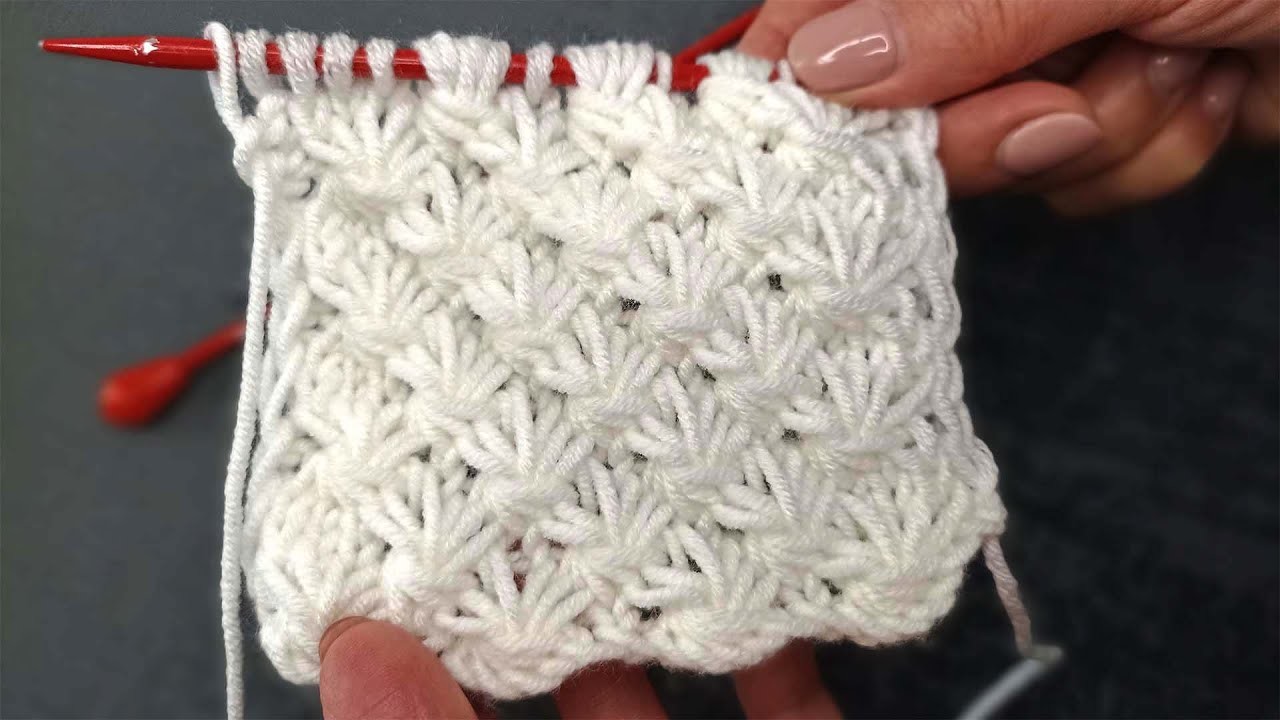 Super Easy Very Beautiful Crochet Knitting Stitch pattern for Beginners