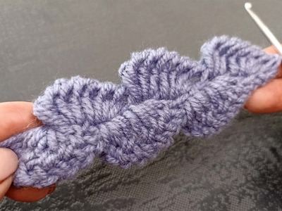 Super EASY Very BEAUTIFUL Crochet Pattern Tutorial