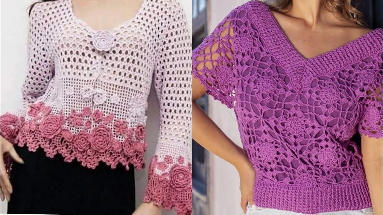 Trending Crochet Summer Top And Blouse Design Ideas Crochet Patterns  For Women Blouses