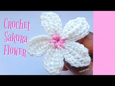 Une très Belle fleur au crochet simple et rapide - how to make a beautiful crochet flower easy