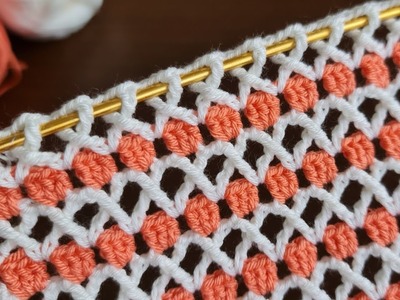 Wonderful crocheted summer knitting pattern - Tığişi şahane yazlik örgü modeli.