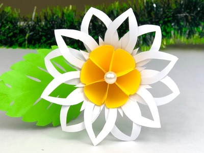 Amazing Paper Flower Making | Paper Flowers | Flower Making With Paper | Paper Craft | Craft | DIY