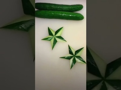 Creative Cucumber Five-Pointed Star #Handmade DIY #shorts