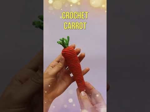 ???? Crochet Carrot Amigurumi #Shorts