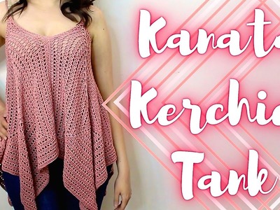 ????????  DIY : Crochet Kanata Kerchief Tank. Easy Square Crochet Top - Beginner Friendly