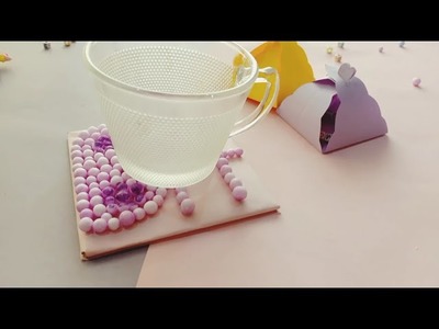 Diy Cute Coaster Cup Holder| Handmade Gift Ideas For Best Friend| Paper Craft