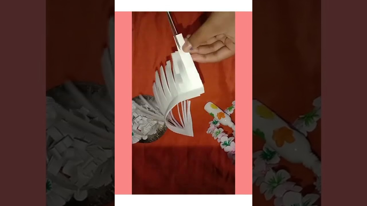 DIY Easy Paper Flower Making Idea || Easy Craft ||