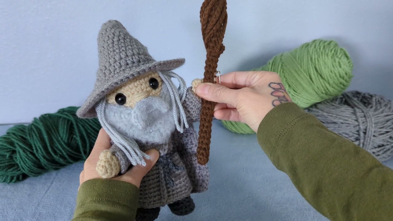 Gandalf the Grey Crochet Amigurumi