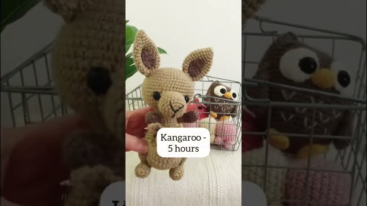 How Long Does It Take to Crochet an Animal?! | Amigurumi