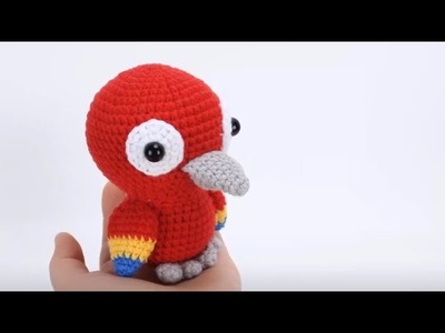 How to crochet amigurumi small bird part 1 | Amigurumi Bird | Free Pattern Crochet