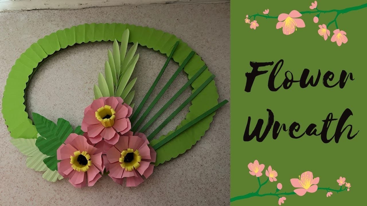 How to Make a Flower Wreath | Craft Origami