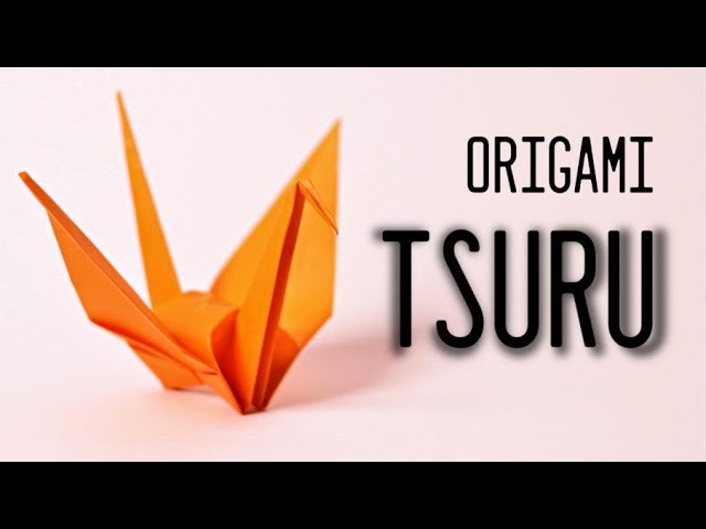 How to make an Easy origami Tsuru.Crane  [TBT]