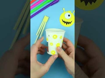 How to make Moving Toy Monster | DIY Fun Toy #Shorts